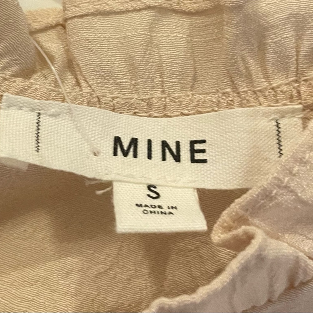 Embroidered Cream/Tan Women's Top - Picture 3 of 3